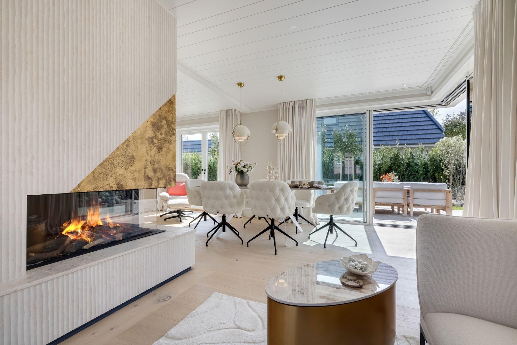 Frisian New Build on Sylt: Custom Home with Garden & Private Spa in Wenningstedt
